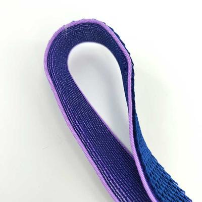 China Fashion Label Nylon Woven Knitted Custom Buckle Free Invisible Elastic Waistband Stretch Trim Bands for Clothing for sale