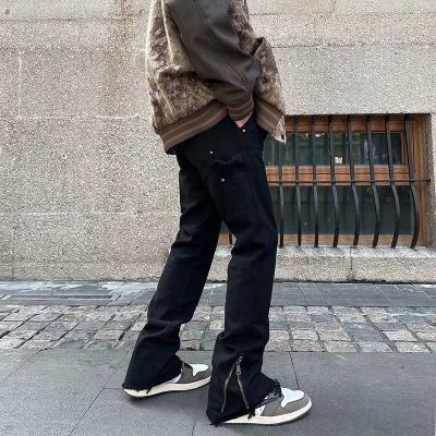 China                  Men Cargo Jogger Pants Cargo Multi Pockets Custom Straight Track Pant Men Khaki Trousers Cargo Pants              for sale