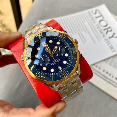 China High quality mens 904l luxury watch 44mm gold watch designer 3a alarm 3A mirror quality watch men stainless steel for sale