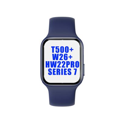 China 2021 china best touch screen smartwatch smartwatch series 6 7 waterproof smartwatch HiWatch t500 reloj t55 x7 hw16 t900 t500+ w26 w66 hw12 fk88 for sale