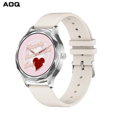 China Luxury Smart Watch Whatch Wach Touch Screen Bestselling Hot Sales Lady Women Female Reloj Girl Love Music Android Touch Waterproof Smartwatch for sale