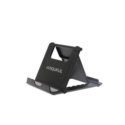 China AOQUFUL Portable Universal Portable Mobile Phone Stand Adjustable Foldable ABS Phone Lazy Stand For Phone for sale