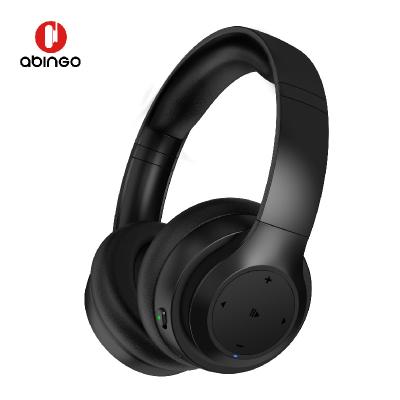 China Active Headband Radio Noise Canceling Headphones With Microphone Over Ear Bass Foldable Design Memory Foam Deep Cushions for sale