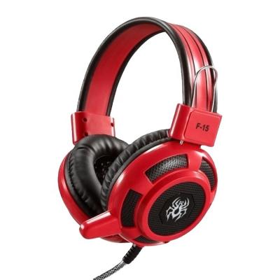 China Earphone Gaming Headsets With LED Light Up Wired Stereo Headphones For PC Computer With Microphone Yoro F15 for sale