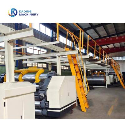 China Computerized Paper Sheets Corrugated Carton Machine With Preheating Cylinder for sale