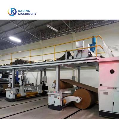 China 3 / 5 / 7 Ply Cardboard Box Making Machine Sheet Card Board Making Machine 1200mm for sale