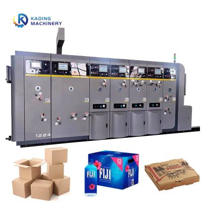 China Lead Edge Carton Printer Machine Intelligent Control For Making Corrugated Carton for sale