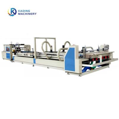 China Fully Automatic Carton Box Folder Gluer Machine For Fruit Box Making for sale