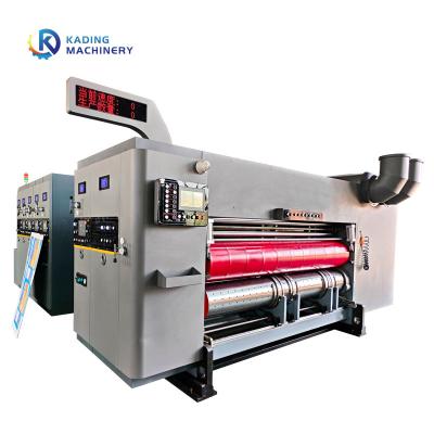 China Water Ink Based Corrugated Box Printing Machine Of Automatic Front Edge Feeding for sale