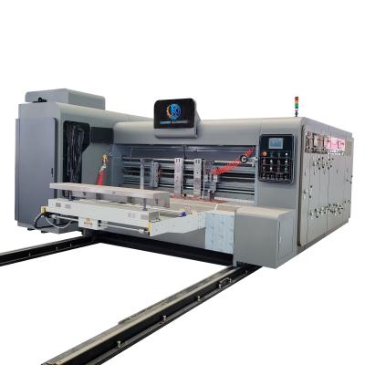 China Flexo Water Ink Corrugated Box Printing Machine For Printing Corrugated Cartons for sale