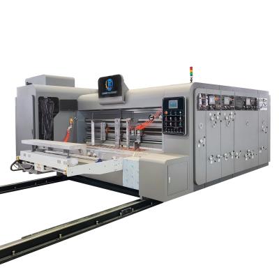 China Rotary Die Cutter Corrugated Box Printing Machine Of Flexographic Printing for sale