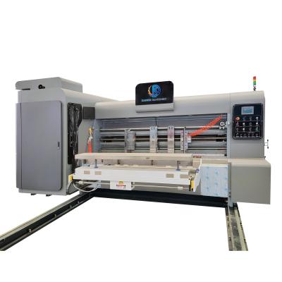 China Multi Colour Sweet Boxes Printer Carton Box Making Machine With Rotary Die Cutting for sale