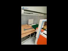 Semi Automatic Box Folder Gluer Machine for Pasting Corrugated Carton