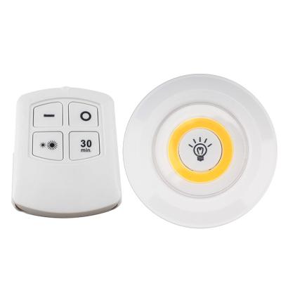 China Mid Century New Environment Smart Light Led Hallway Decorative Battery Cabinet Light COB Remote Control Night Light DIY for sale