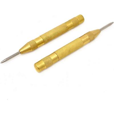 China Adjustable Impact Centering Spring Loaded Marking Starting Holes Tools 5 Inch Center Punch Tool HSS Marking Starting Holes for sale