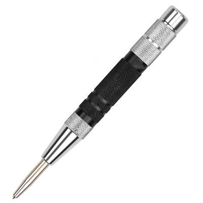 China HSS Super Strong Automatic Center Punch 6 Inch Black Steel Spring Center Punch for sale