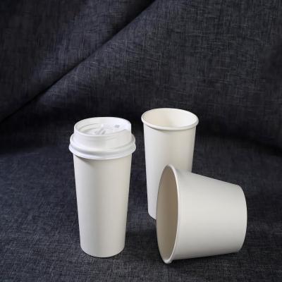 China No Atops Coffee Cups Wholesale Disposable Paper Coffee Cups 2.5oz 3oz 4oz 7oz 8oz 10oz 12oz 16oz 20oz With Lids for sale