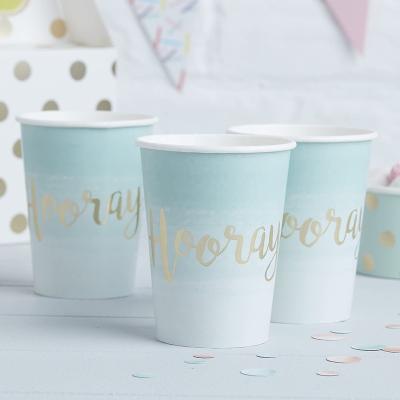 China Atops Disposable Disposable Paper Cup Use Food Grade Paper Cup Raw Material With Lid for sale