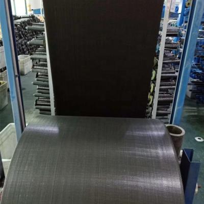 China China Manufacturer Recyclable Black Sack Woven Fabric Roll For PP Woven Sack for sale