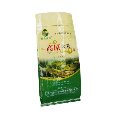 China BIODEGRADABLE Customized Printing Used 50kg Transparent Flour PP Woven Bag for sale