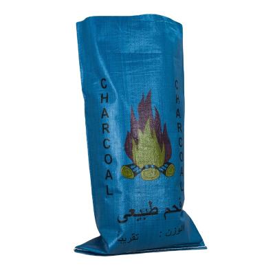 China BIODEGRADABLE Charcoal Colored Size Quality PP Bag Multiple Color 25kg Woven Bags For Charcoal for sale