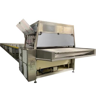 China Automatic Chocolate Enrobing Machine 304 Stainless Steel For Confectionery / Bakery Production for sale