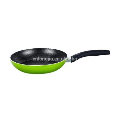 China Viable Aluminum Marble Non-Stick Forged Frying Pan for sale