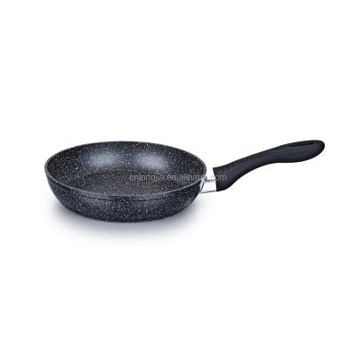 China Durable Forged Marble Coating 24cm Ceramic Frying Pan for sale