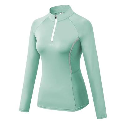 China Breathable Wholesale Fashion And Simple Women Gym Long Sleeve Compression Fitness Top Clothing for sale