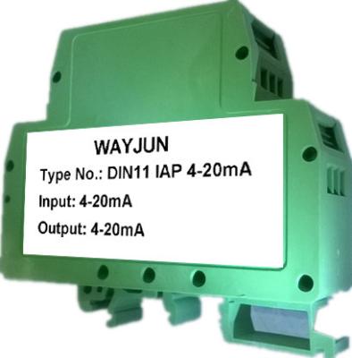 China 4-20mA Passive Signal Isolated Converter  Green DIN rail mounted signal Conditioners for sale