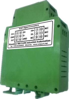 China 4-20mA zu RS485 Umrichter AD Umrichter 0-5V zu rs232 mit Modbus 12bits WAYJUN Analog-Datenakquisitionsmodul zu verkaufen