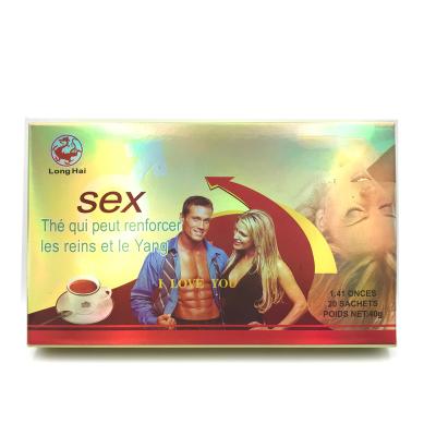 China Wholesale Price Good Kidney Strengthening Tea Bags Strengthening Yang Tea Herbal Health Tea for sale