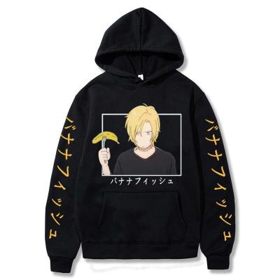 China Wholesale Cheap Anime Banana Fish Hoodies Anti-pilling Hoodie Sweatshirts Custom Print Hoodie Sweatshirts for sale