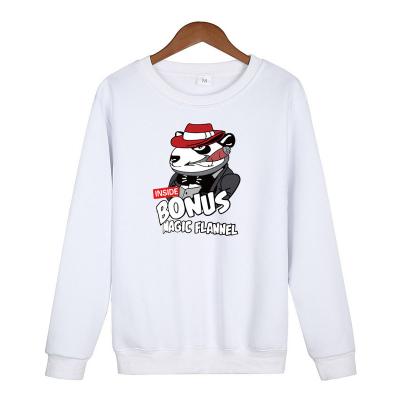 China Anti-pilling Sweatshirt Women Men's Long Sleeve O-Neck Kpop Sweatshirt Streetwear Panda for sale