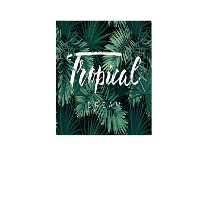 China Wholesale Tropical Green Banana Palm Leaves Beautiful Decoraion Floral Flower Tapestry Wall Hanging For Bedroom for sale