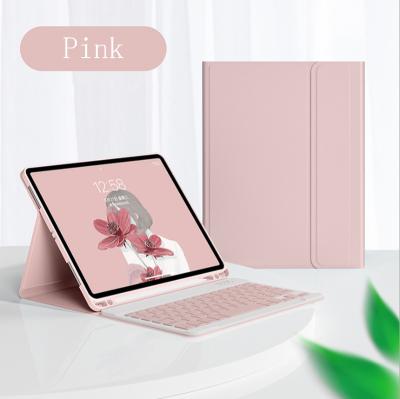 China Colorful Anti-fall Silicone Stand Cover Keyboard Case For iPad 10.9 Pro 11 2020/2018/2021 Universal Air 4 Tablet Case for sale