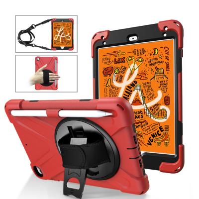 China Knockproof 7.9 Inch Tablet Cover With Hand Band And Neck Band For iPad Mini 5 4 Cover Universal for sale