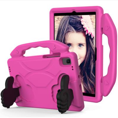 China 2022 Popular New Pattern EVA Kids Tablet Case For Samsung Galaxy Tab A8 10.5 X200 X205 A7 10.4 T500 T505 Universal Grip Fold Stand Cover for sale