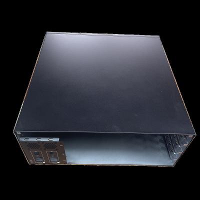 China Amplifier Chassis Precision Sheet Metal Parts Enclosure Bracket Control Box Case Server Aluminum Chassis Shell for sale