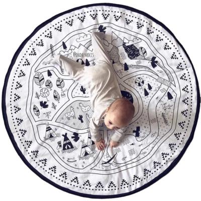 China Washable Carpet Ins10 Super Warm Animal Baby Crawling Mat for sale