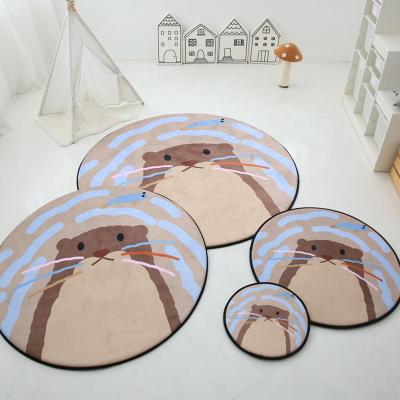 China Baby Play Mat Room Decor Kid Crawling Washable Blanket Cotton Play Mat Carpet Toys for Newborn Props Children Photography Props for sale