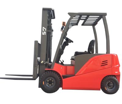 China Hotels Ready To Ship 2.5ton 6m Electric Forklift With Solid Tires for sale