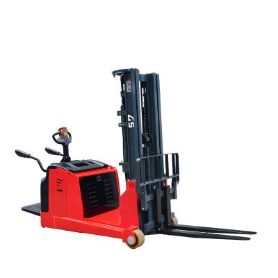 China Hotels Electric Pedestrian 1.6ton 3m Counterweight Stacker for sale