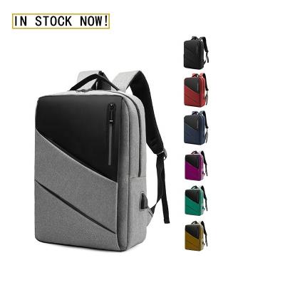 China Custom Size Business Designer Backpack 15.6 Inch Teenager Laptop Backpack With USB for sale