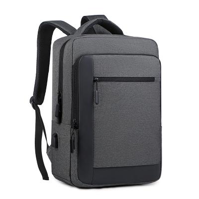 China OEM ODM Portable 15.6 Inch Laptop Backpack Oxford smart work rucksack with USB for sale