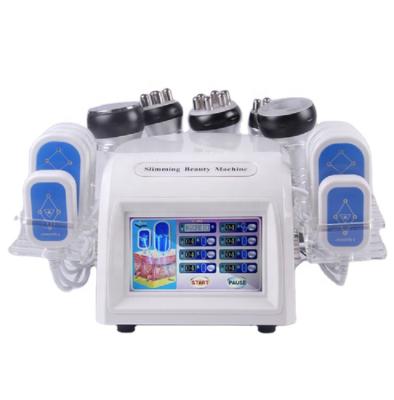 China Weight Loss 6 in 1 Ultrasonic Lipo Laser 40k Cavitation RF Laser Slimming Vacuum Cavitation Machine for sale