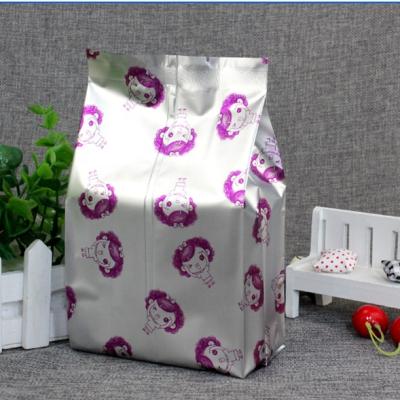 China Recyclable Custom Printed Water Proof Heat Sealing Silver Foil Inner Bag For Tea Coffee Leisure Food Packaging for sale