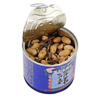 China Fresh Peanut Sancks Dry Delicious Peanuts Salted Crunchy Peanut Flour Peanuts Tin Bag for sale