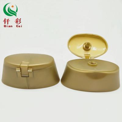 China Non Spill 28/400 Shampoo Bottle Style Plastic Oval Lotion Flip Top Cap for sale