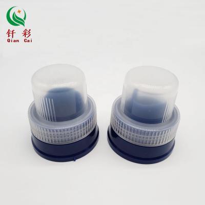 China Non Spill Cap Plastic Cans For Liquid Washing Detergent Bottles Packaging for sale